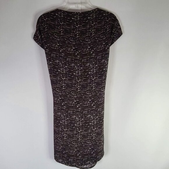 JosephSheath Dress Cap Sleeve Geometric Print Multicolor Womens Size 36 - Picture 6 of 8